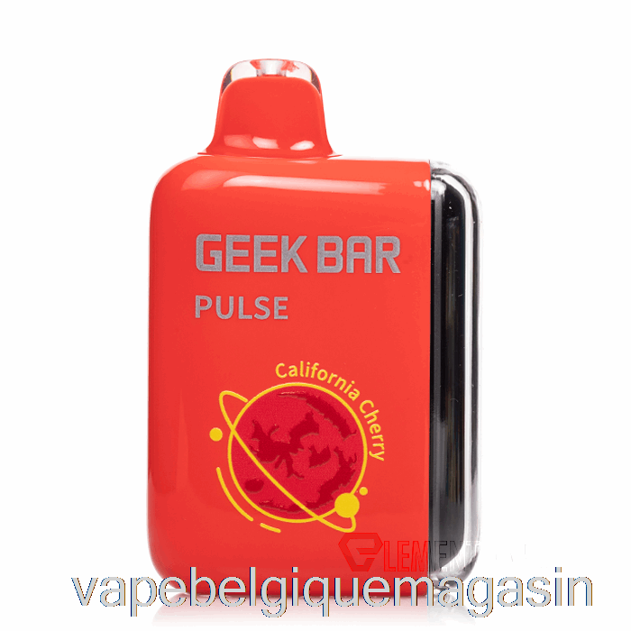 Vape Juice Geek Bar Pulse 15000 Cerise De Californie Jetable